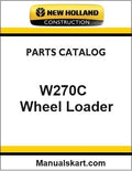 New Holland W270C Wheel Loader Pdf Parts Catalog Manual Download