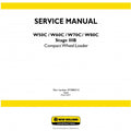 New Holland W50C, W60C, W70C, W80C Compact Wheel Loader Pdf Repair Service Manual Eu (p. Nb. 47768541C)