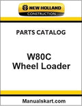New Holland W80C Compact Wheel Loader Pdf Parts Catalog Manual Download