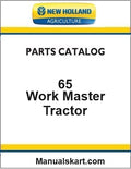 New Holland Work Master 65 Tractor Pdf Parts Catalog Manual (TREM 3A)