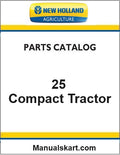 New Holland Workmaster 25 Compact Tractor Pdf Parts Manual