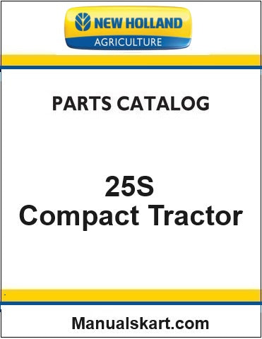 New Holland Workmaster 25S Compact Tractor Pdf Parts Manual