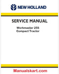 New Holland Workmaster 25S Compact Tractor Pdf Repair Service Manual (p. Nb. 51421067)