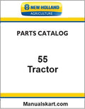 New Holland Workmaster 55 Tractor Pdf Parts Manual (Tier 4b)