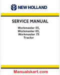 New Holland Workmaster 55, Workmaster 65, Workmaster 75 Tractor Pdf Repair Service Manual Na (p. Nb. 51489998)