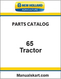 New Holland Workmaster 65 Tractor Pdf Parts Manual (Tier 4b)