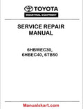 Toyota 6HBWEC30, 6HBEC40, 6TB50 PDF Repair Service Manual