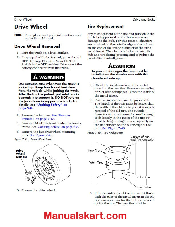 Toyota 2TE5-8 Electric Towing Tractor CE660 PDF Repair Service Manual