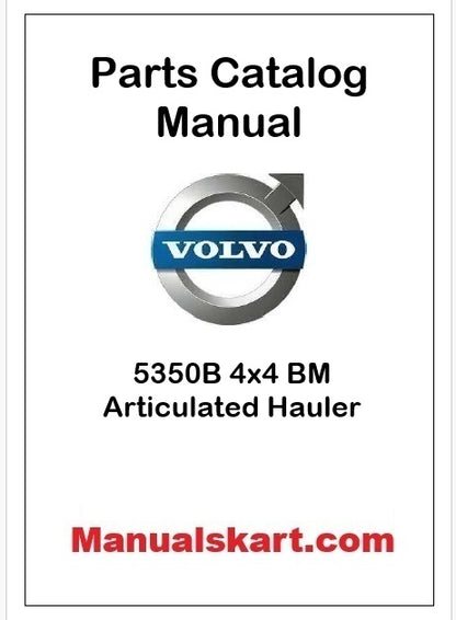 volvo-5350b-4x4-bm-articulated-hauler-pdf-parts-catalog-manual