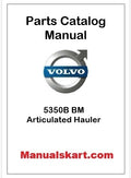 Volvo 5350B BM Articulated Hauler Pdf Parts Catalog Manual
