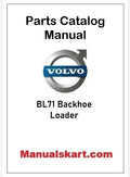 Volvo BL71 Backhoe Loader Pdf Parts Catalog Manual