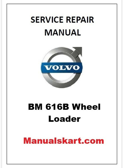 Volvo BM 616B Wheel Loader Pdf Repair Service Manual