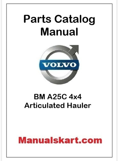 volvo-bm-a25c-4x4-articulated-hauler-pdf-parts-catalog-manual
