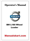 Volvo BM L180 Wheel Loader Pdf Operator's Manual