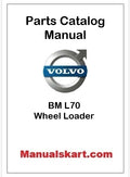Volvo BM L70 Wheel Loader Pdf Parts Catalog Manual