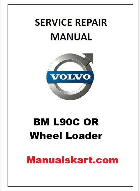 Volvo BM L90C OR Wheel Loader Pdf Repair Service Manual