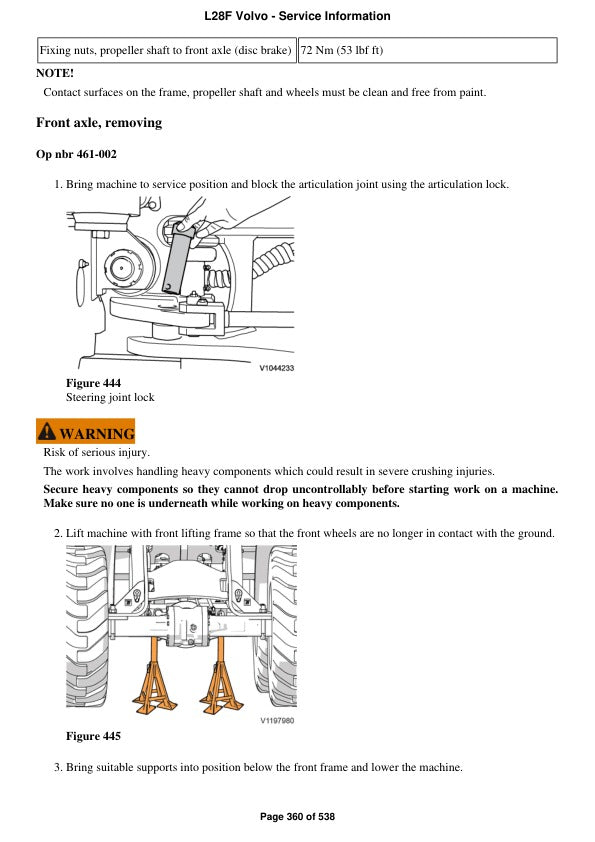 Volvo BM 6300 Wheel Loader Pdf Repair Service Manual