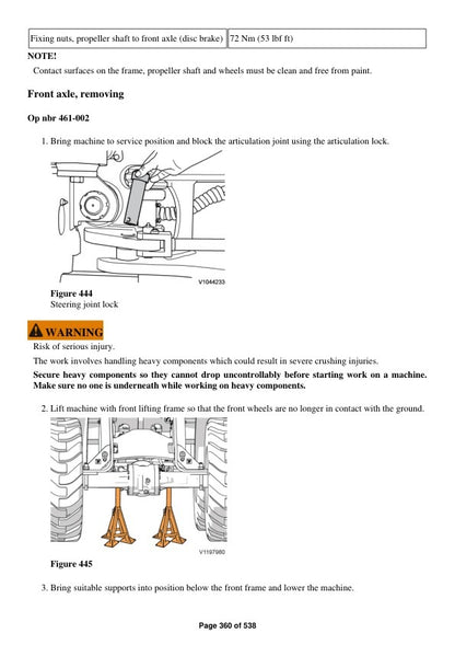 Volvo Motor Grader Service Repair Pdf Manual 2
