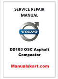 Volvo DD105 OSC Asphalt Compactor Pdf Repair Service Manual