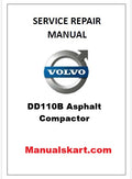 Volvo DD110B Asphalt Compactor Pdf Repair Service Manual
