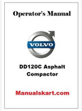 Volvo DD120C Asphalt Compactor Pdf Operator's Manual