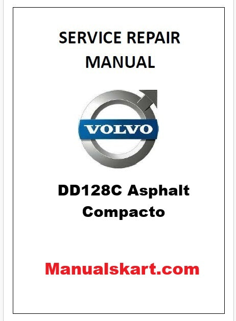 Volvo DD128C Asphalt Compactor Pdf Repair Service Manual