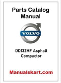 Volvo DD132HF Asphalt Compactor Pdf Parts Catalog Manual