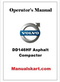 Volvo DD146HF Asphalt Compactor Pdf Operator's Manual