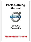 Volvo EC120D Excavator Pdf Parts Catalog Manual