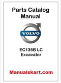 Volvo EC135B LC Excavator Pdf Parts Catalog Manual