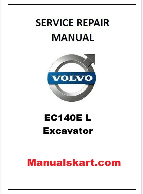 Volvo EC140E L Excavator Pdf Repair Service Manual
