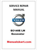 Volvo EC140E LM Excavator Pdf Repair Service Manual