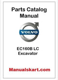 Volvo EC160B LC Excavator Pdf Parts Catalog Manual
