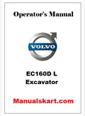 Volvo EC160D L Excavator Pdf Operator's Manual