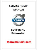 Volvo EC160E NL Excavator Pdf Repair Service Manual