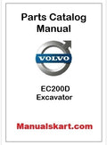 Volvo EC200D Excavator Pdf Parts Catalog Manual
