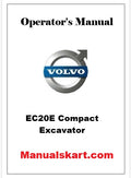 Volvo EC20E Compact Excavator Pdf Operator's Manual