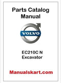 Volvo EC210C N Excavator Pdf Parts Catalog Manual