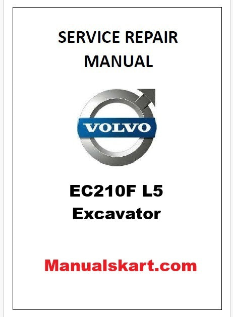 Volvo EC210F L5 Excavator Pdf Repair Service Manual