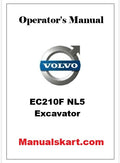 Volvo EC210F NL5 Excavator Pdf Operator's Manual