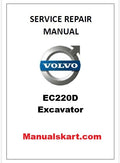 Volvo EC220D Excavator Pdf Repair Service Manual