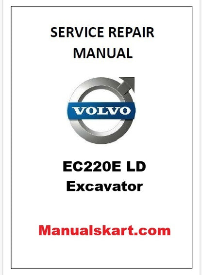 Volvo EC220E LD Excavator Pdf Repair Service Manual