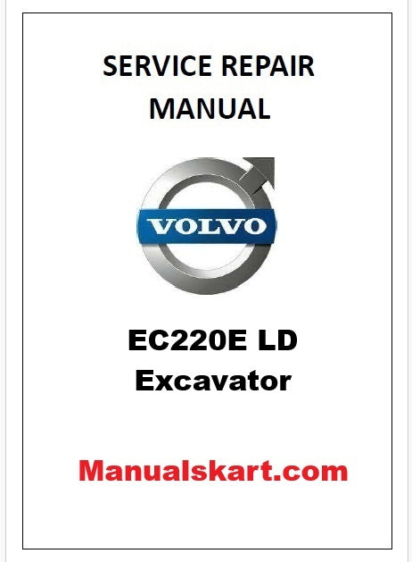 Volvo EC220E LD Excavator Pdf Repair Service Manual