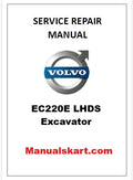 Volvo EC220E LHDS Excavator Pdf Repair Service Manual