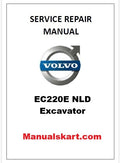 Volvo EC220E NLD Excavator Pdf Repair Service Manual