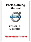 Volvo EC230F L5 Excavator Pdf Parts Catalog Manual