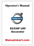 Volvo EC230F LR5 Excavator Pdf Operator's Manual