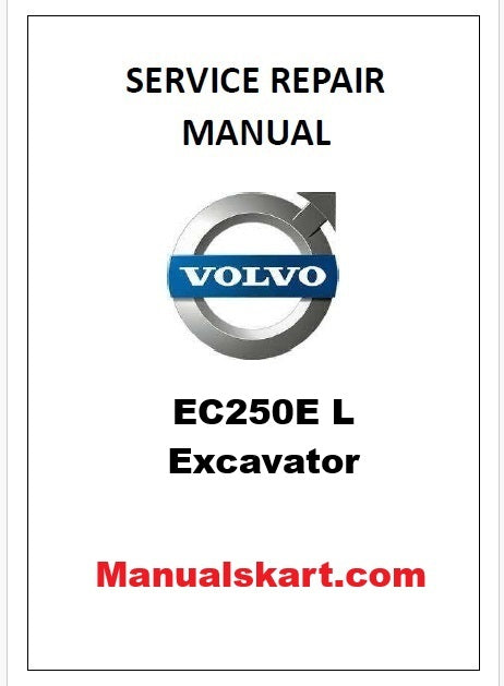 Volvo EC250E L Excavator Pdf Repair Service Manual