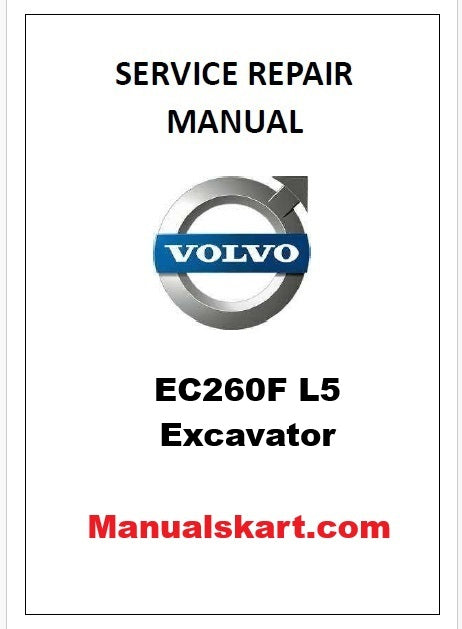 Volvo EC260F L5 Excavator Pdf Repair Service Manual