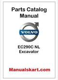 Volvo EC290C NL Excavator Pdf Parts Catalog Manual